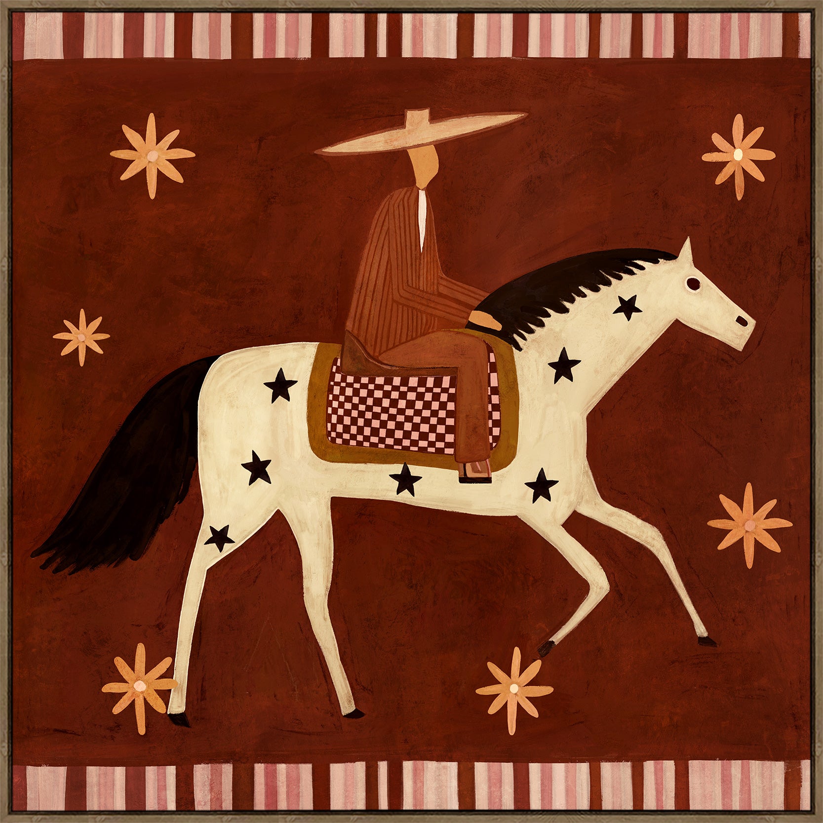 Uptown Horse Print