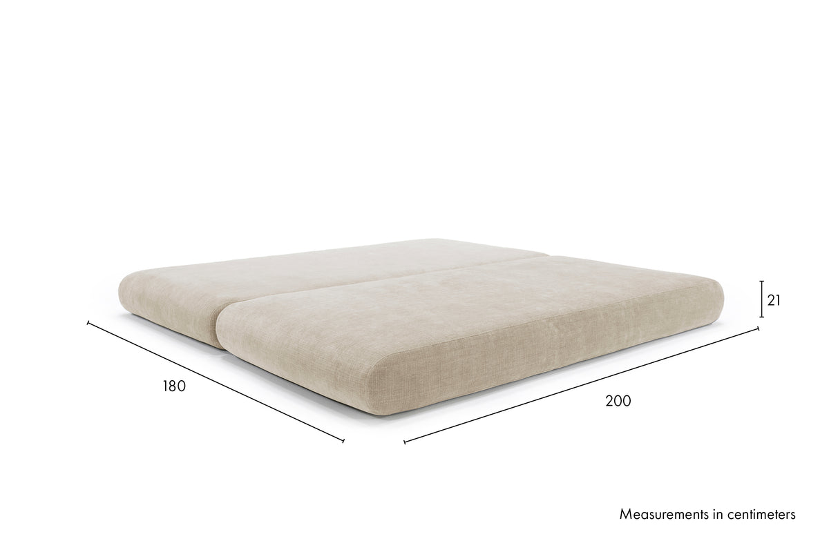 Circlus Daybed with L-Shaped Cushions bed dimensions