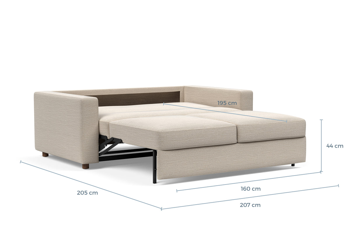 Neah Sofa Bed - 160cm bed dimensions
