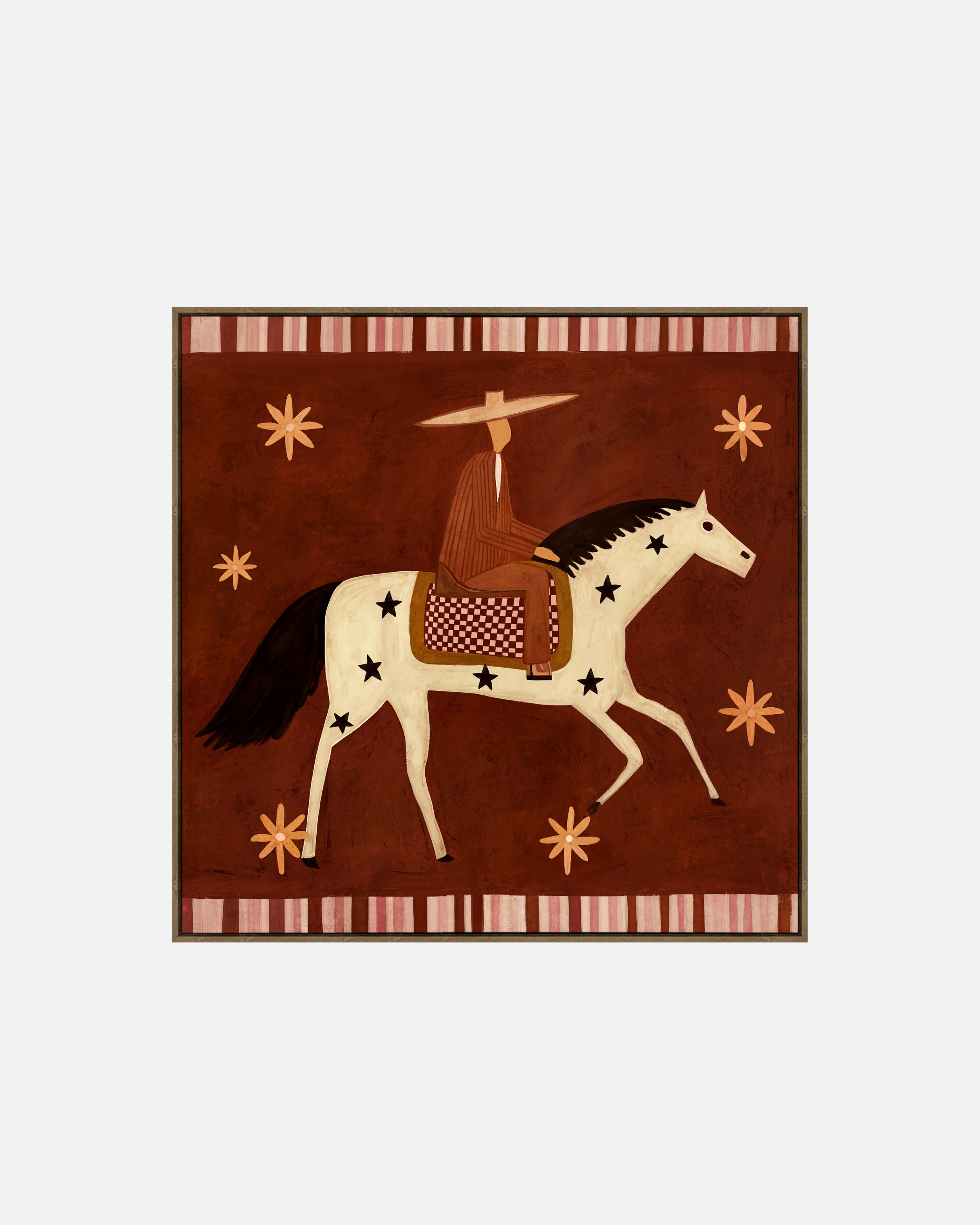 Uptown Horse Print