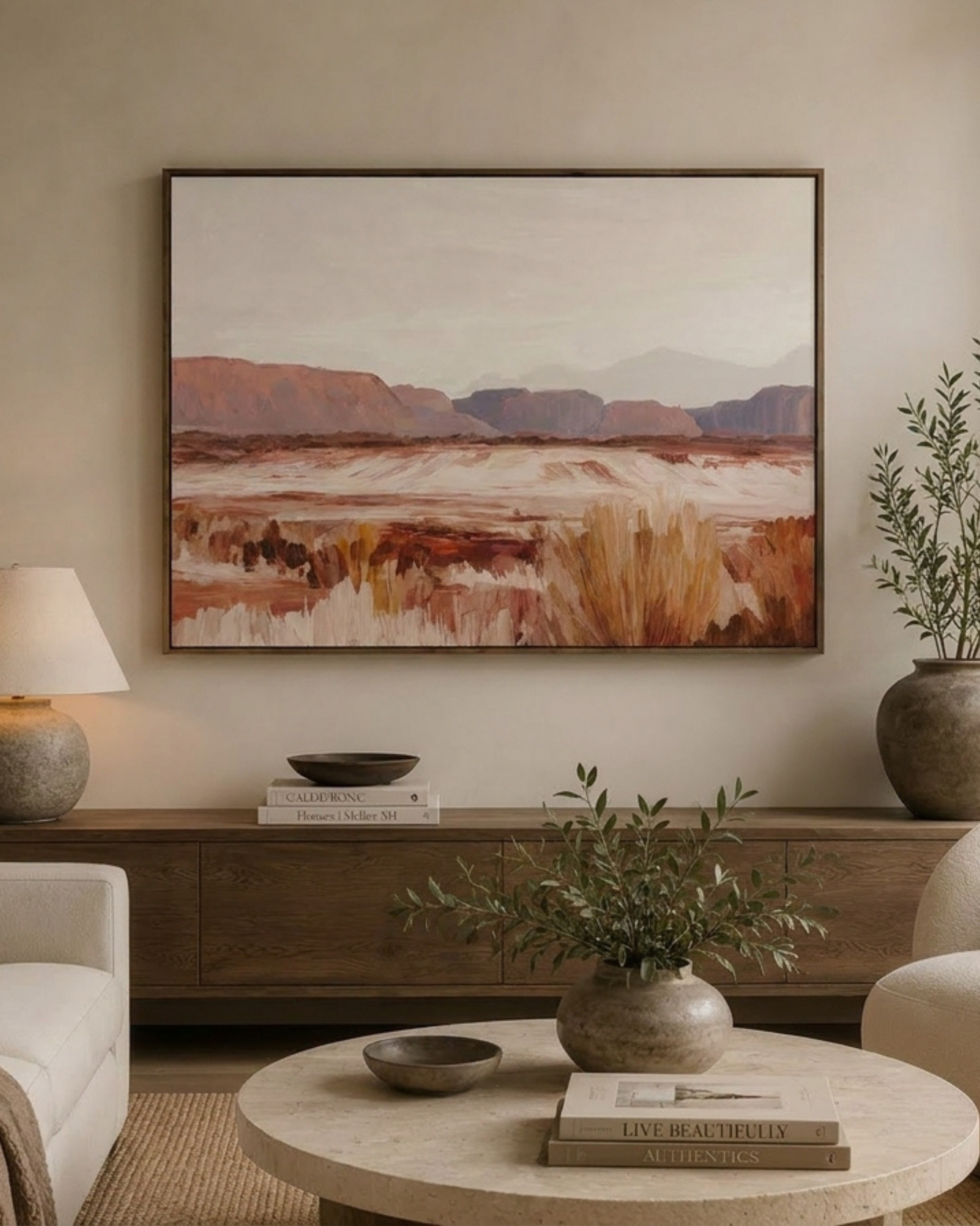 Red Valley Print