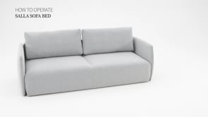 Salla Sofa Bed — how to operate